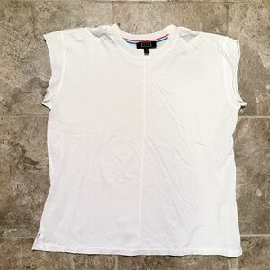 AYR White 100% Pima Cotton Tank — Size Small